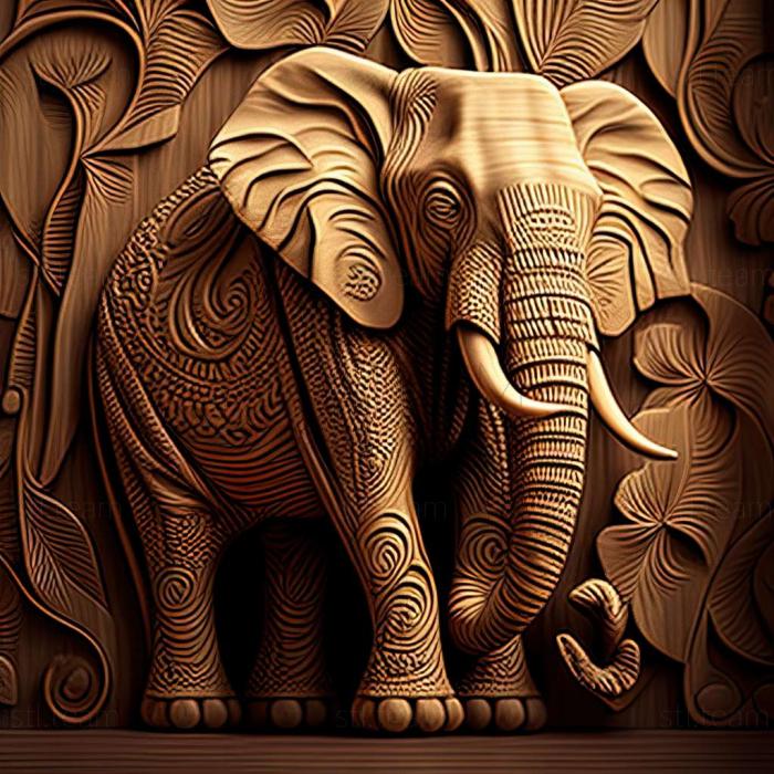 Gabi elephant famous animal